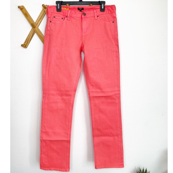 J. Crew Denim - J CREW neon matchstick jeans